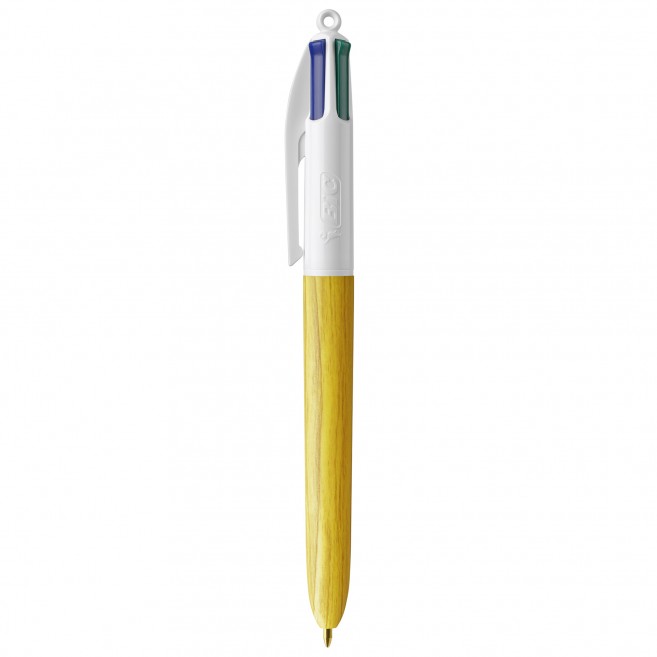 Stylo BIC style bois - 1 couleur