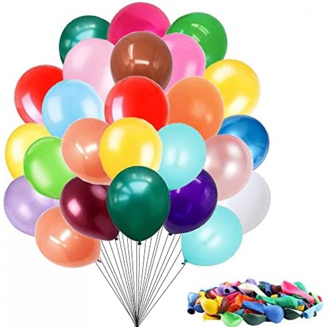 Ballon de baudruche - chrome / glossy