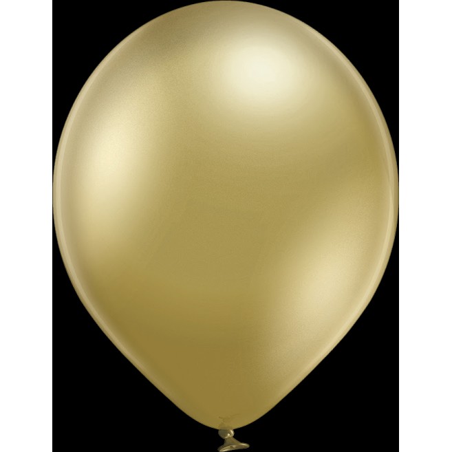 Ballon de baudruche - chrome / glossy