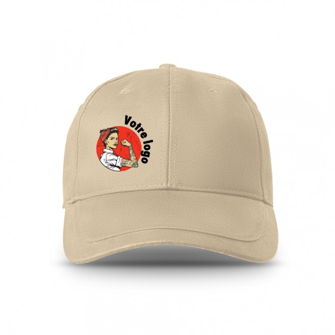 Casquette en coton brossé Ryanne