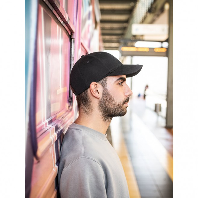 Casquette en coton brossé Ryanne