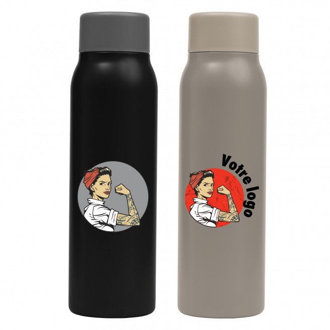 Bouteille pour boissons gazeuses en Acier Inoxydable Recyclé - 590 ml
