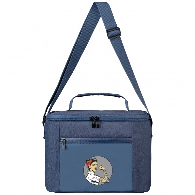 Sac 600D rPET isotherme à fermeture éclair - 10 L