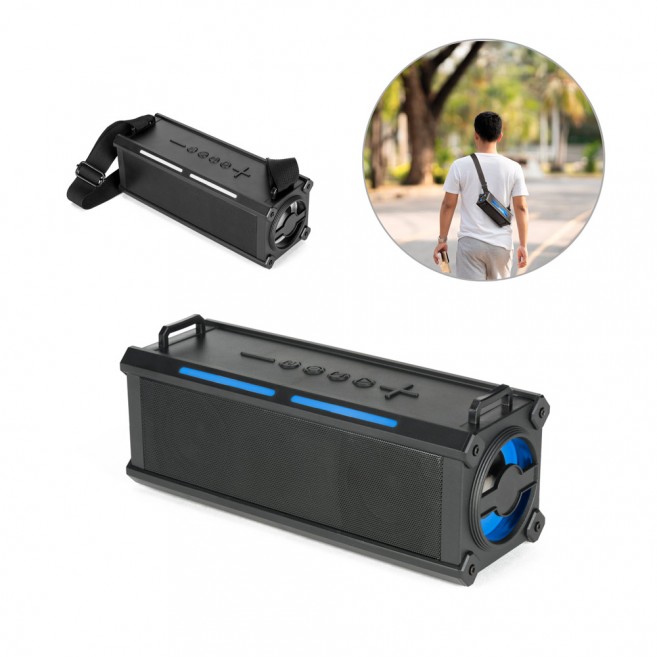 Enceinte portable 16W avec 6h d'autonomie en ABS