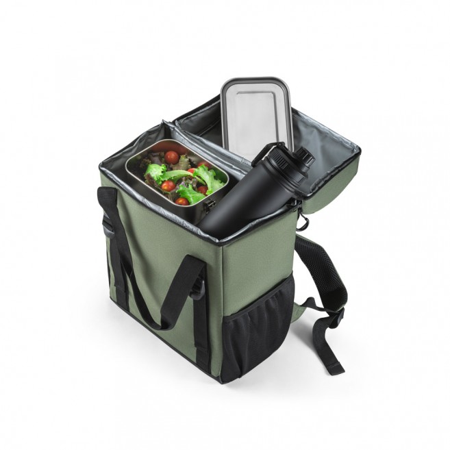 Sac à dos isotherme rembourré en polyester recyclé 600D ripstop 16 L Sac à dos isotherme rembourré en polyester recyclé 600D ripstop 16 L