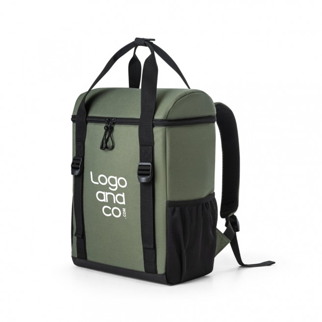 Sac à dos isotherme rembourré en polyester recyclé 600D ripstop 16 L Sac à dos isotherme rembourré en polyester recyclé 600D ripstop 16 L